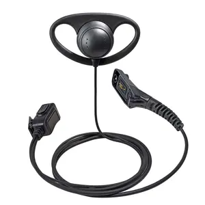 YNIBST APX 6000 M7 Multi-pin Walkie Talkie Earpiece Compatible with Motorola Radios XPR6500 XPR6550 XPR 7000 XPR 7550 XiR-P8200 Adjustable G-Shape Two Way Radio Audio Headset with Mic for Police Security and Law Enforcement Use Headphone