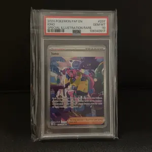 Iono 237/091 - PSA 10 - SIR Paldean Fates PAF Pokemon Card
