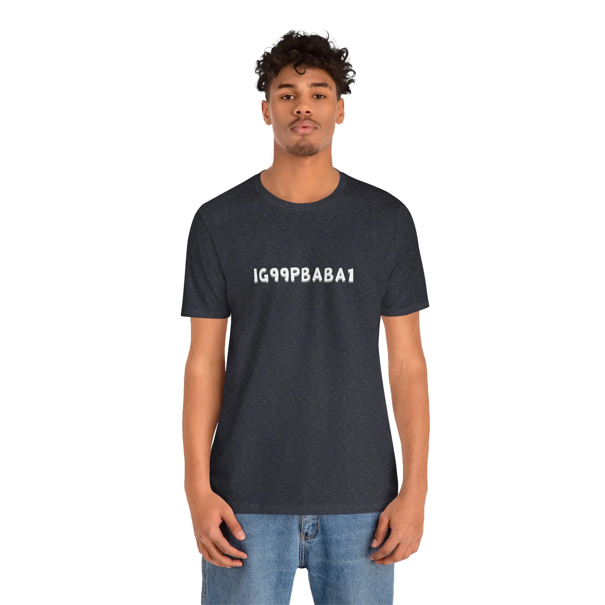 IG99PBABA1 Graphic Tee | Viral Acronym Shirt | Bold Minimalist Streetwear