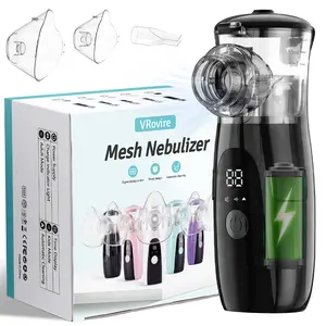 Handheld Smart Nebulizer - USB-Powered Rechargeable Lightweight Personal Care Device for Sensitive Adults, Self-Cleaning Mode, Quiet Operation, Deep Hydration, Gentle Soothing, Low-Residue Design for Daily Use