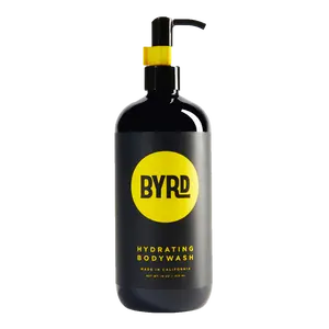 BYRD Hydrating Body Wash – Daily Sulfate-Free Body Cleanser, Green Tea, Aloe Vera, Sea Kelp, Gentle and Refreshing Cleanser, 16 Fl Oz
