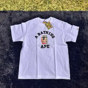 A Bathing Ape BAPE Camo Small head Tee