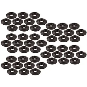Allstar Performance  0.25 x 1.25 in. Countersunk Washer - Black, Pack of 50