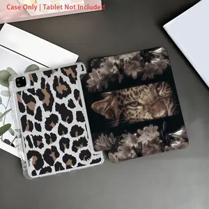 1 Piece Protective Folio Tablet Case with Pen Holder,Foldable Tablet Case Compatible with iPad 10th 10.9-inch 2022/iPad Air 13(M3 2025)/iPad Air 11(M3 2025)/iPad Air 11/iPad 11/7th/8th Gen/Air 2/Air4/5 Auto Sleep/Wake Function, Tablet Cover