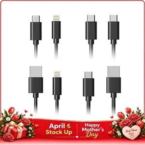 【U1-U4】MIRO Data Cables – Fast Charging for Apple & Type-C Devices, MFi & Smart Chip Protection, Durable & Reliable, Perfect for Home, Office & Travel, Convenient & Handy, Thoughtful Gift for Students, Professionals & Holidays