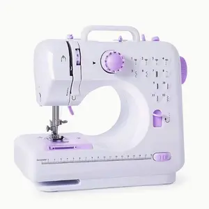 Mini Sewing Machine, Built-In 12-Needle Multi-Function Pedal Automatic Sewing Machine, Suitable For Beginners, Send Wife/Mother/Friend Valentine's Day Gift