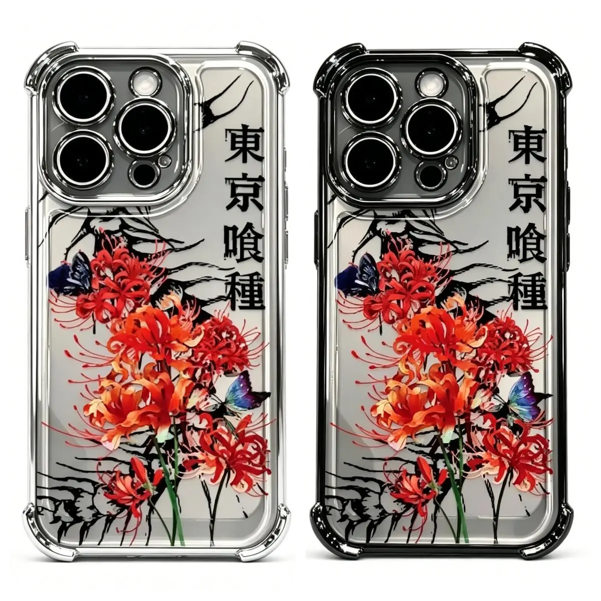 For iphone.New Trendy Japanese D-Design Anime T-Tokyo Ghoul Phone Case Compatible  for iPhone 17, 16, 15, 14, 13, 12, 11 Pro Air Plus ProMax and Samsung S26-S22 Plus shock-absorbing phone cases, fashionable gift.