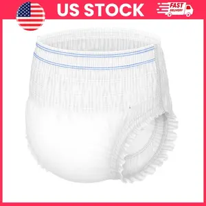 Adult Disposable Pull Up Underwear Diapers Large 20 Count Heavy Absorbency Incontinence Protection Briefs for Men and Women, Ultra Leak Protection Pull Ups with Odor Control and Soft Comfort Fit for Day and Night Use, Medical Grade Adult Care Essentials