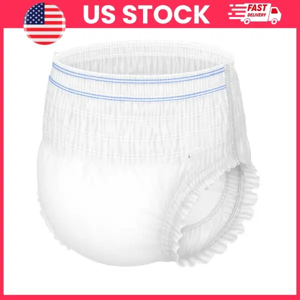 Adult Disposable Pull Up Underwear Diapers Large 20 Count Heavy Absorbency Incontinence Protection Briefs for Men and Women, Ultra Leak Protection Pull Ups with Odor Control and Soft Comfort Fit for Day and Night Use, Medical Grade Adult Care Essentials