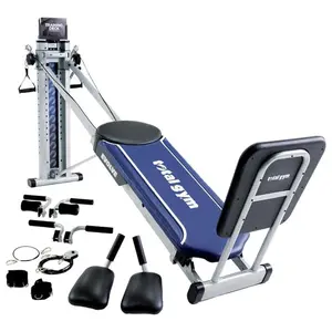 Total Gym EVOLVE Premium Incline Bodyweight Training Home Exercise Machine, Blue