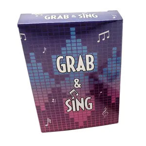 Catch and Sing Fast-Paced Music Party Card Game, Perfect for Family Gatherings and Friendly Competitions, Fun Holiday Gift and Valentine's Day Present