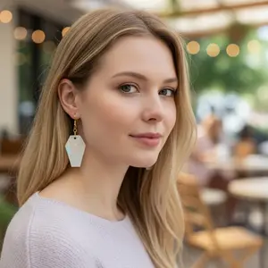 Coffin Dangle Earrings