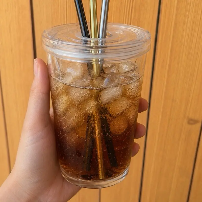 Soda drink straws