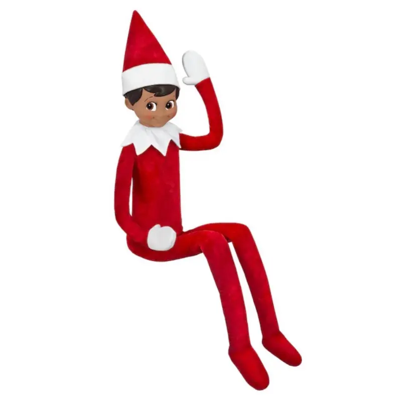 5ft Lightweight Outdoor/Indoor Christmas elf on the shelf BROWN BOY