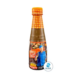 Zab Mike Pasteurized Thai Fermented Fish Sauce (Plara), All-Purpose Formular (11.16 oz) น้ำปลาร้าต้มสุกปรุงรส แซ่บไมค์ สูตรแซ่บทุกเมนู