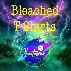 Bleached T-Shirts - Unisex - Pick Design on LIVE