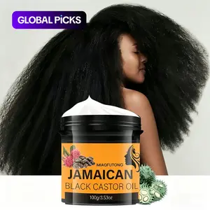 Jamaican Black Castor Oil, Moisturizing Balm for Eyelashes & Eyebrows, Hair Care Product for Women & Men, Natural Hair Butter, Hair Moisturizing Treatment, Haircare #GLOBAL PICKS