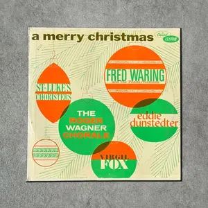 “A Merry Christmas” Vintage Record Vinyl