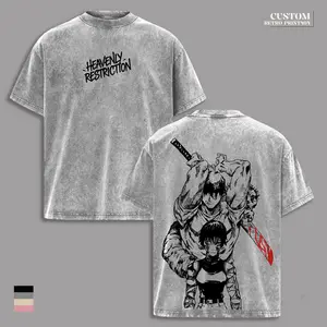 Maki Zenin Jujutsu Kaisen T-Shirt & Hoodie – Vintage Washed Oversized Anime Tee, Dark Aesthetic Maki Manga Graphic Shirt, Heavy Cotton Unisex Streetwear JJK Merch, Fall Outfit Anime Gift