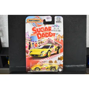 Ford GT 40 Matchbox Yellow Sugar Daddy