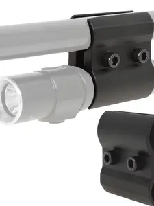 Outdoor Shooting Lantern Mount, Matte Dual Tube Aluminum Laser Scope Bracket, Sports Optics Holder, Durable & Reliable Design