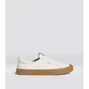 OCA Low Gum Off-White Canvas Sneaker Men