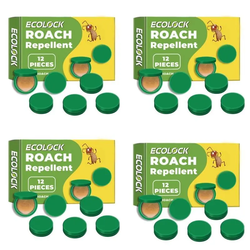 48-Piece Roach Repellent Kit - Powerful Gel Bait Exterminator, Indoor Kitchen Cleaning Set, Multi-Surface Pest Control Cockroaches, Long-Lasting Insect Repellent Cockroaches with Microfiber Floor Mop, Summer Home Care Essential, Rat, Home Supplies, Roach-