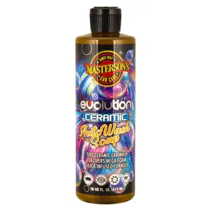 MASTERSON'S CAR CARE -EVOLUTION CERAMIC AUTO WASH SOAP (16 oz) - MCC_135_16 - Si02 Ceramic Powered Soap For Washing Cars, Trucks, Boats, Motorcycles, RVs