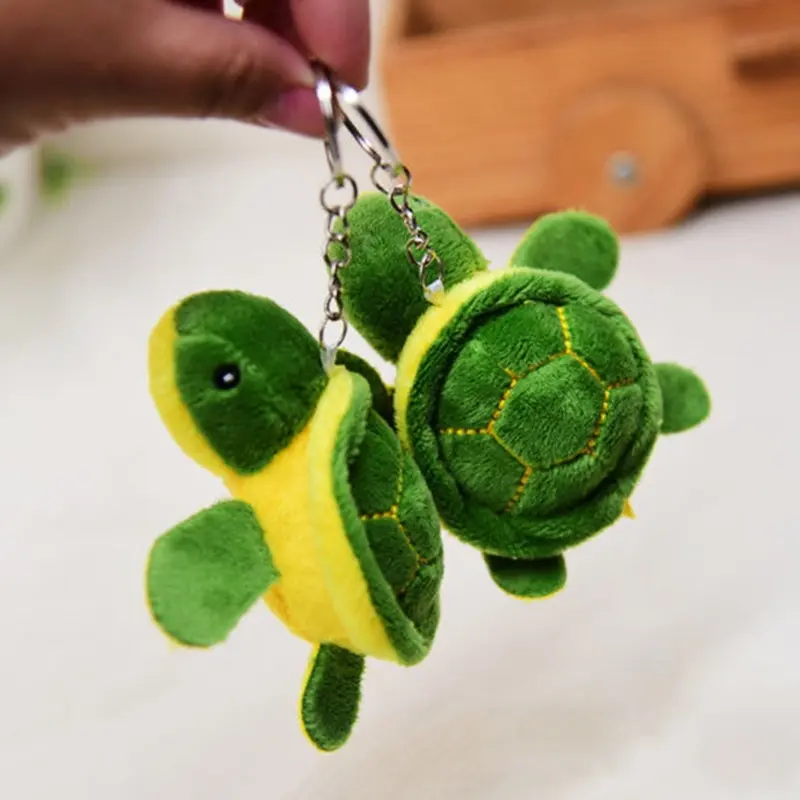Cute Soft Animal Motif Keychain - Stuffed Sea Turtle Plush Pendant, Fashion Accessory for Bags, Cute Soft Keychains, Keychain For Bags
