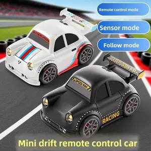 Kids Smart RC Drift Car - Follow/Escape Modes + Auto Expressions, Xmas/Birthday Gift! Remote Control Kart