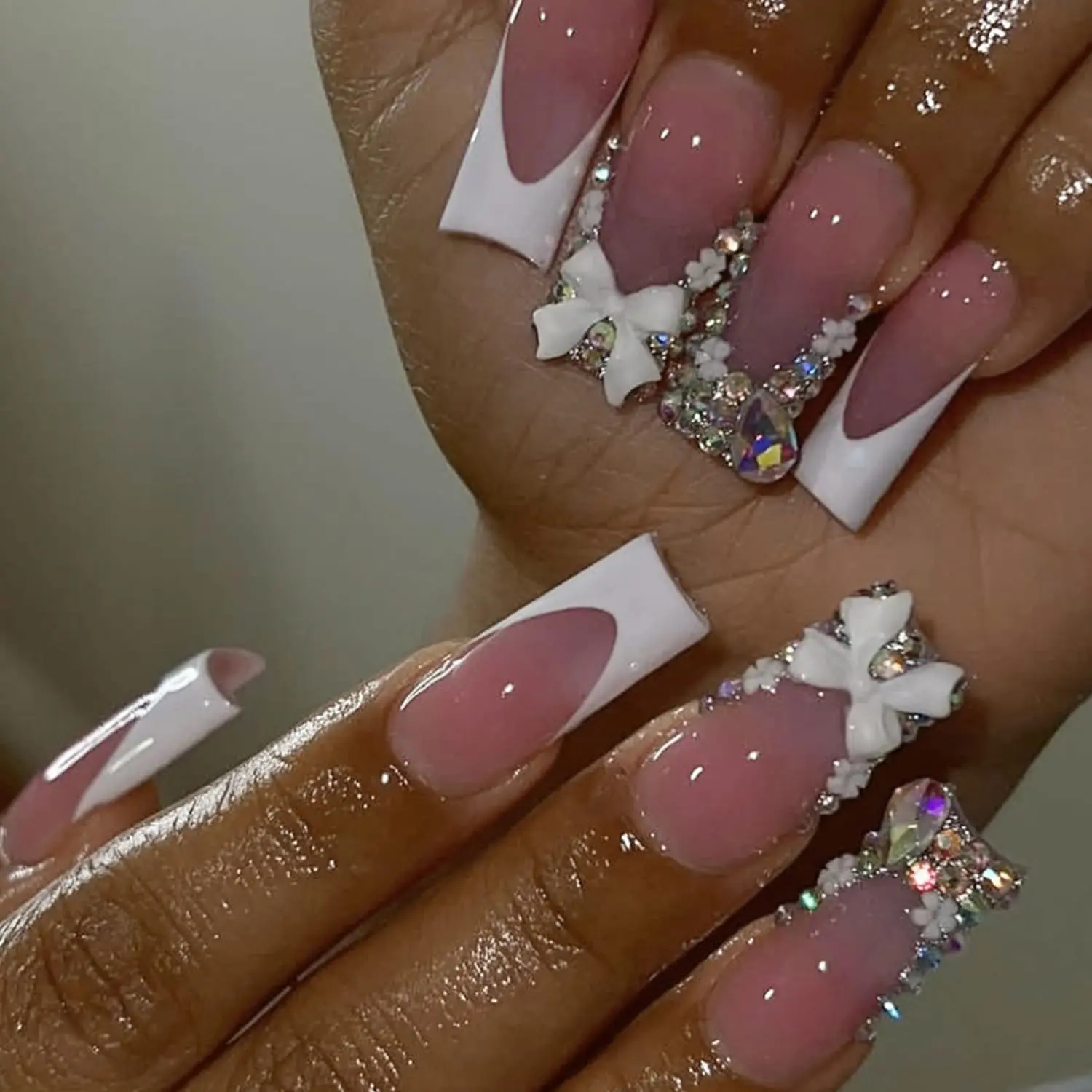 White French Bow