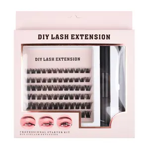 Lashes Lash Clusters Eyelashes Lash Clusters Extensions Kit Eyelash Extension Kit Eye Lashes, Lash Extension Kit Lashes Clusters KitWispy Manga Lashes, Individual Lashes Eyelash Extension Lashes