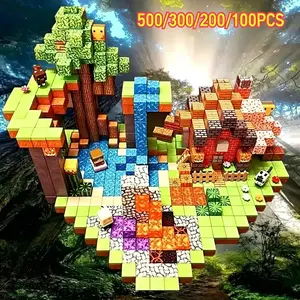 Magnetic Building Blocks, Diy Model Kit, 500/300200PCS Stacking Building Blocks, Stackable Magnetic Bricks, Eco-Friendly Lightweight Design, Brain Development Logical Thinking Spatial Imagination Creative DIY Assembly, Indoor Family Early Education Toy