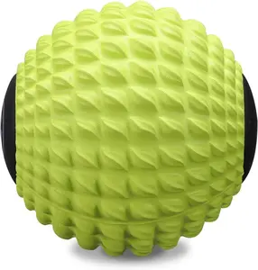 MURLIEN Massage Roller Ball, Deep Tissue Massager for Myofascial Release, Mobility Ball for Exercise and Workout Recovery, Alleviating Neck, Back, Legs, Foot or Muscle Tension - Green, 8cm \/ 3.15in