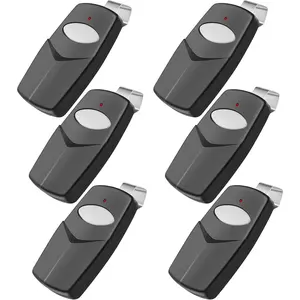 6 for 10 Dip  Multicode &  Gate Opener Remote 300MHz & 310MHz,Compatible with 10 Digit Multicode Gate Opener,for Multi code Garage Door Opener Remote 3089 1050,Gate Remote Control Clicker