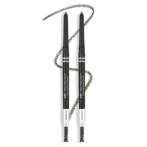 Multi Pack Universal Brow Pencil - Long-Lasting Water-Resistant Pomade Formula with Spoolie Brush for Blending