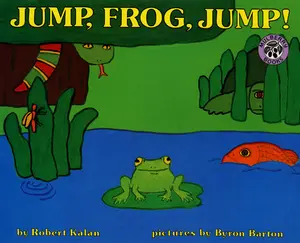Jump, Frog, Jump! by Robert Kalan||Byron Barton [Hardback Book]