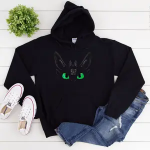 Toothless Unisex Hoodie Night Fury Dragon Fan Pullover Hoodies