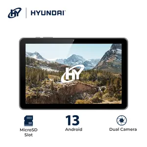 Hyundai HYTab Plus 10.1", Octacore A523, HD IPS 1280x800 G+G, 4GB/128GB, 8MP/13MP, Android 13, AX WiFi, 6000 mAh, Metal, Includes Stylus Pen, Earbuds and Screen Protector - Space Grey Tablets Tablets Tablets