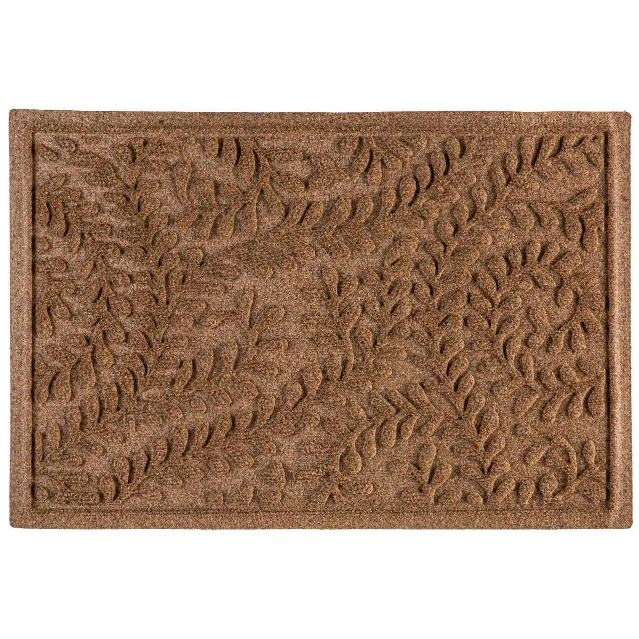 Evergreen 20" x 30" Leaves Indoor/Outdoor Rug