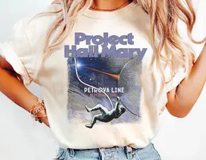 Project Hail Mary T-Shirt/Sweatshirt, Petrova Line Sci Fi Tee, Astronaut Space Graphic Tee