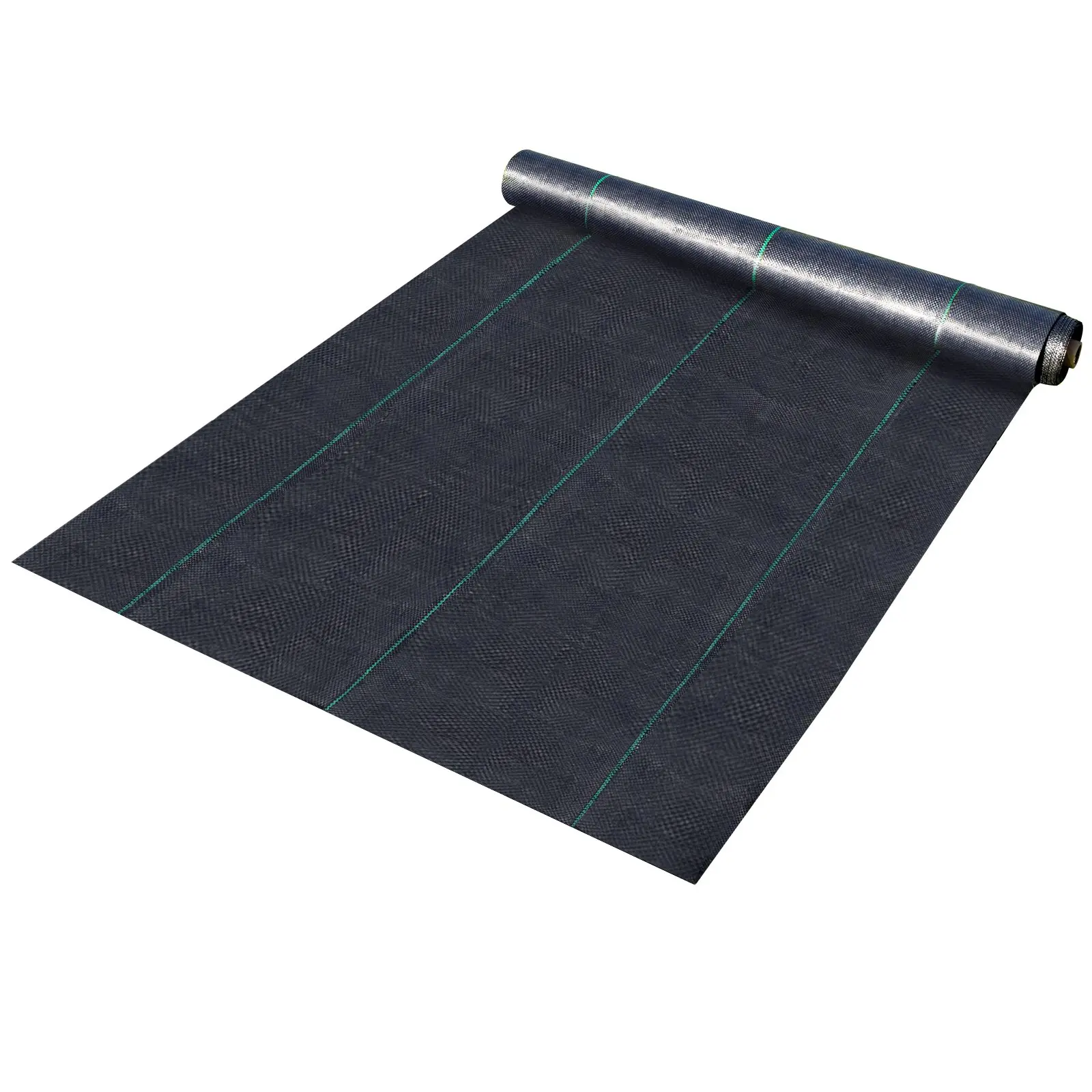 3FTx50FT Premium Plant - Blocking Fabric Heavy Duty 5OZ, Woven Plant Growth Control Fabric, High Permeability Good for Flower Bed, Geotextile Fabric for Underlayment, Polyethylene Ground Cover