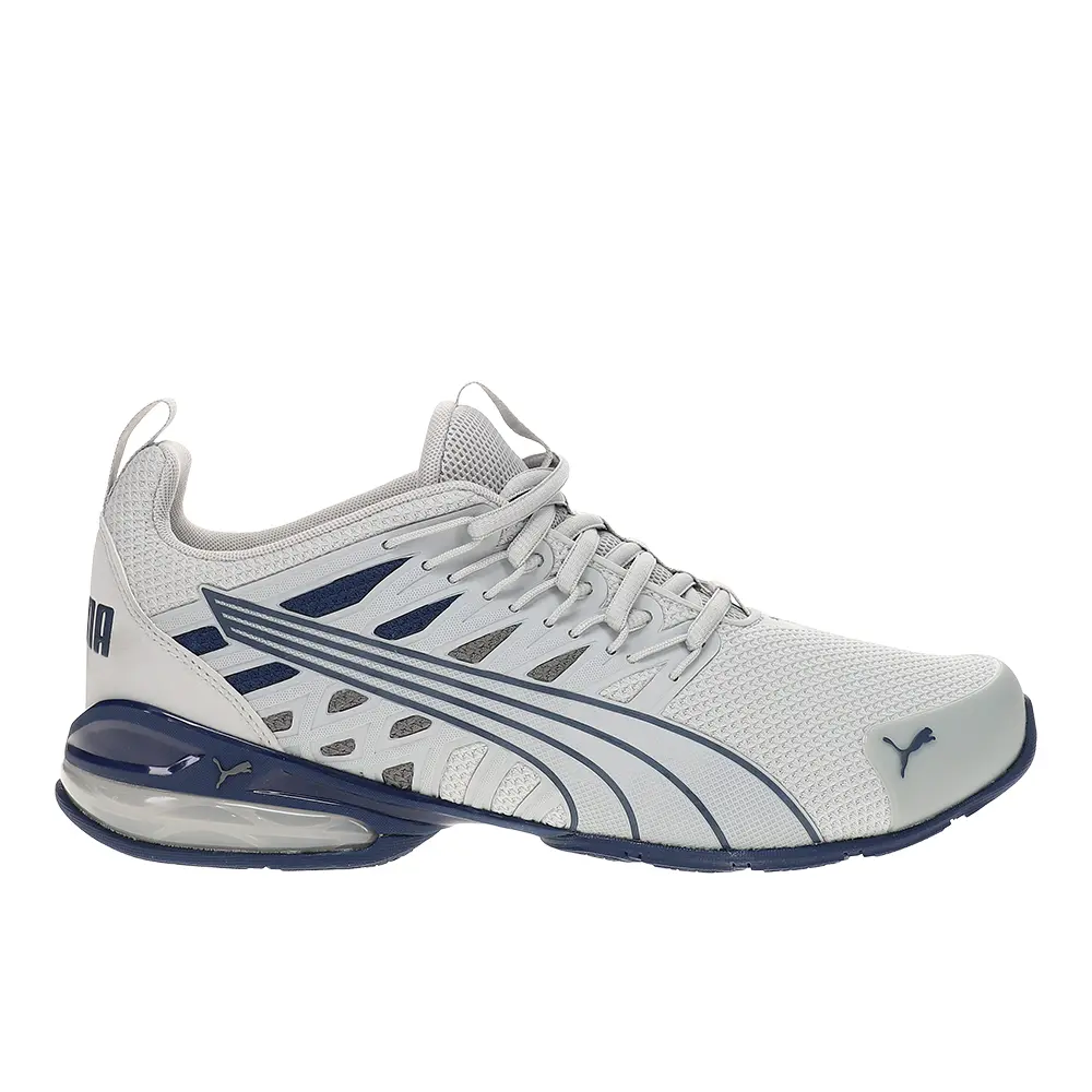 PUMA Mens Voltaic Evo Qtr Fade Running Sneakers Shoes - Grey