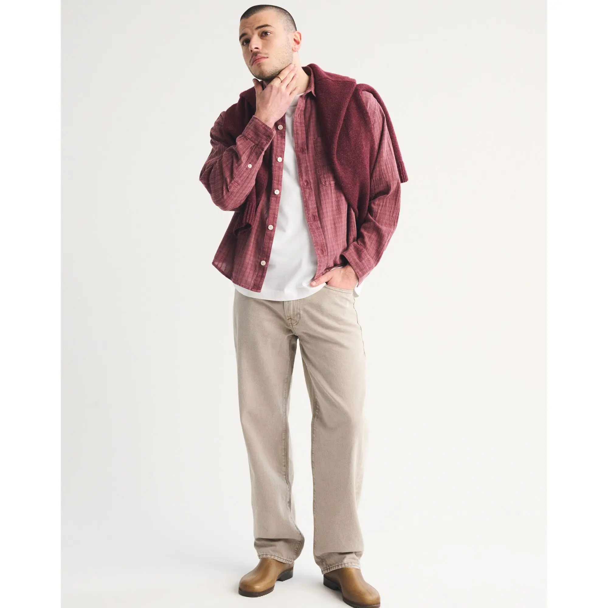 Abercrombie & Fitch Relaxed Straight Jean