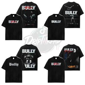 [Collection] DripThread - Bully Album 2026 Premium Washed T-Shirt – Must-Have for Ye Fans & Hip-Hop Lovers, Double-sided design T-shirt, Vintage Graphic Tee, Perfect Gift for True Ye Stans. Top