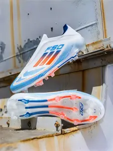 Men's Outdoor Sports Football Shoes, Long Stud Classic Anti-Slip Training Shoes, Comfortable Breathable Professional Soccer Shoes, Football Boots, Football Cleats