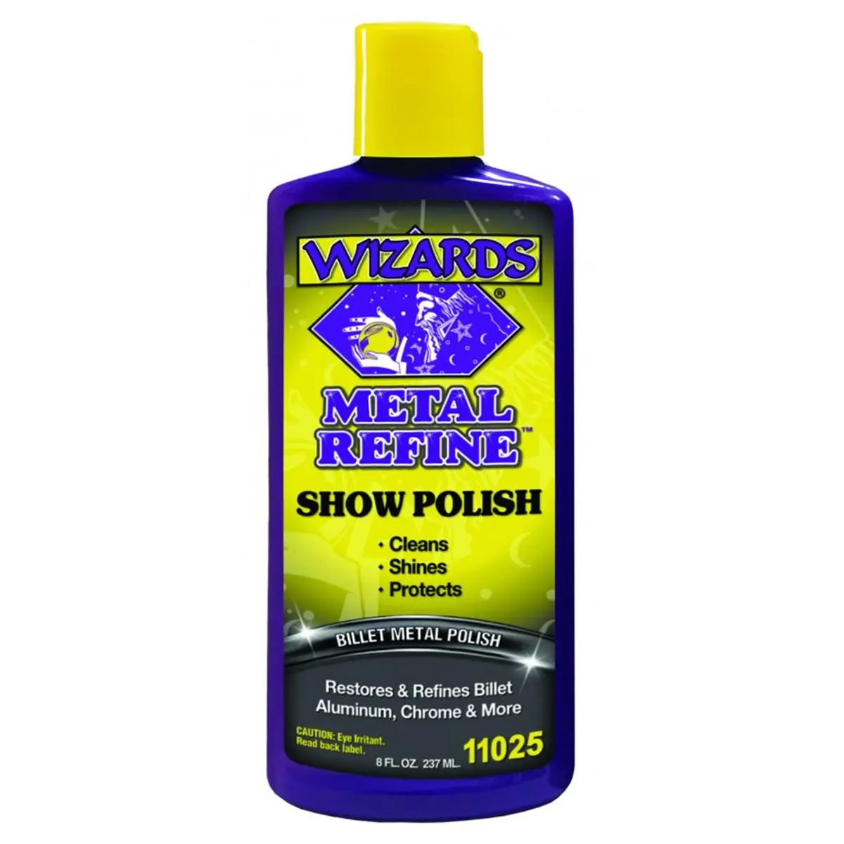 212 MAIN WIZ11025 Metal Refine Show Polish - 8oz High Gloss Formula, Restores Shine for Refined Look, 8 oz Container