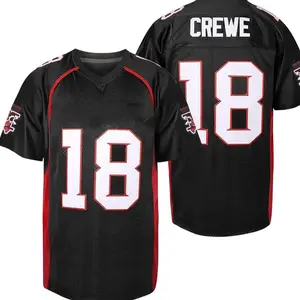 Men's #18 Paul Crewe Mean Machine The Longest Yard Movie American Football Jersey Stitched