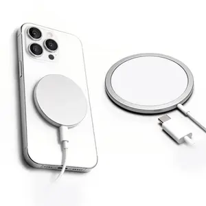 15w Fast Wireless Charger, Compatible with 16, 15, 14, 13, 12, 11, XR, Pro, Max, Magnetic Charger, 15w Power Consumption