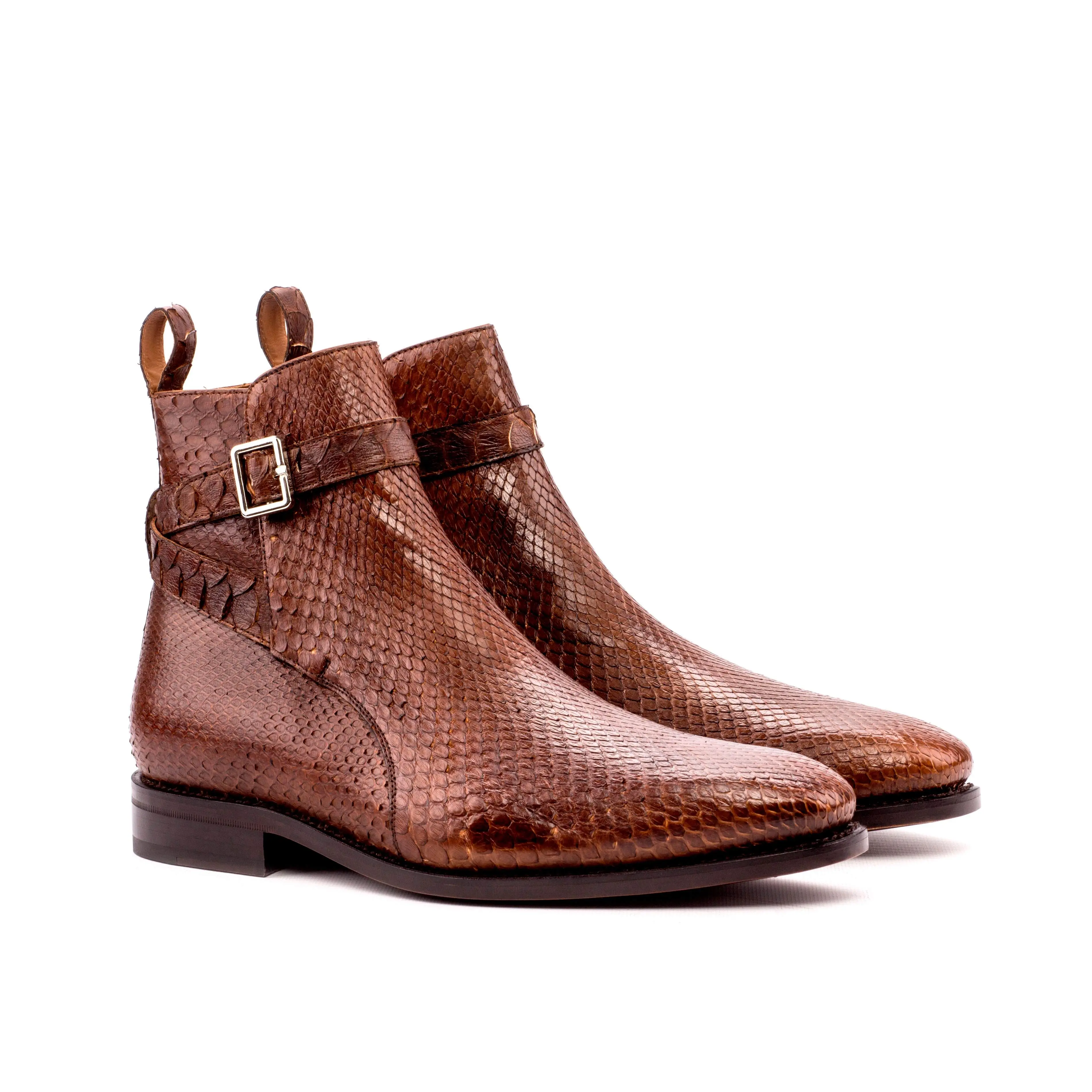Horatius Jodhpur Python Boots